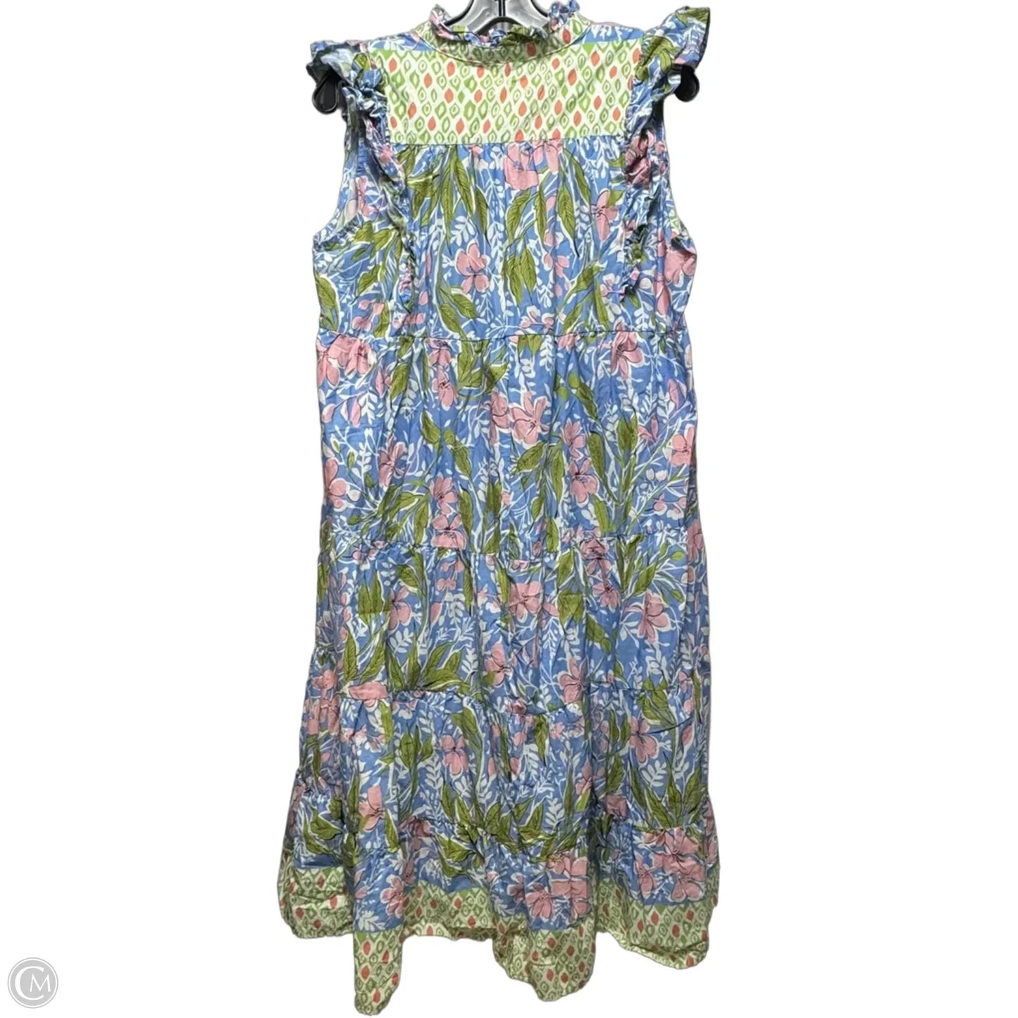 Dress Casual Midi By Umgee In Floral Print, Size: L
