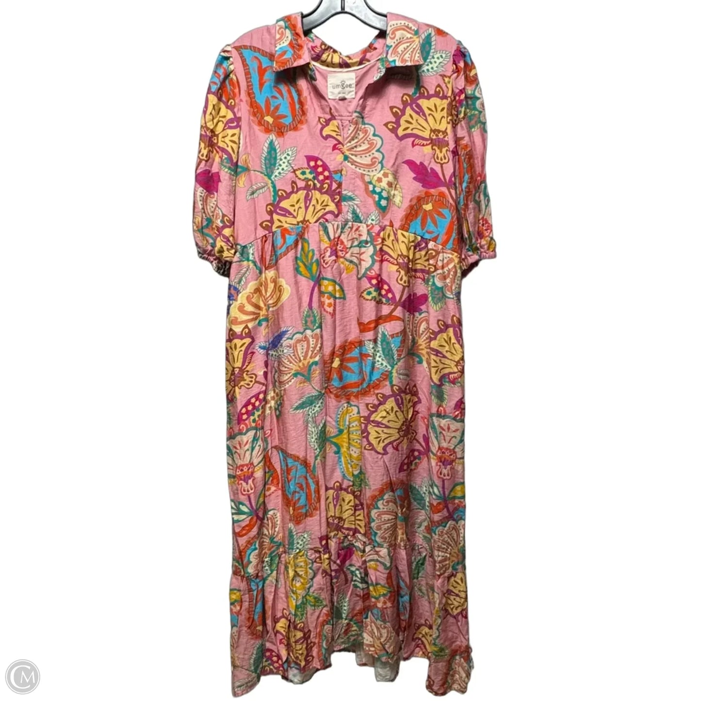 Dress Casual Midi By Umgee In Floral Print, Size: L