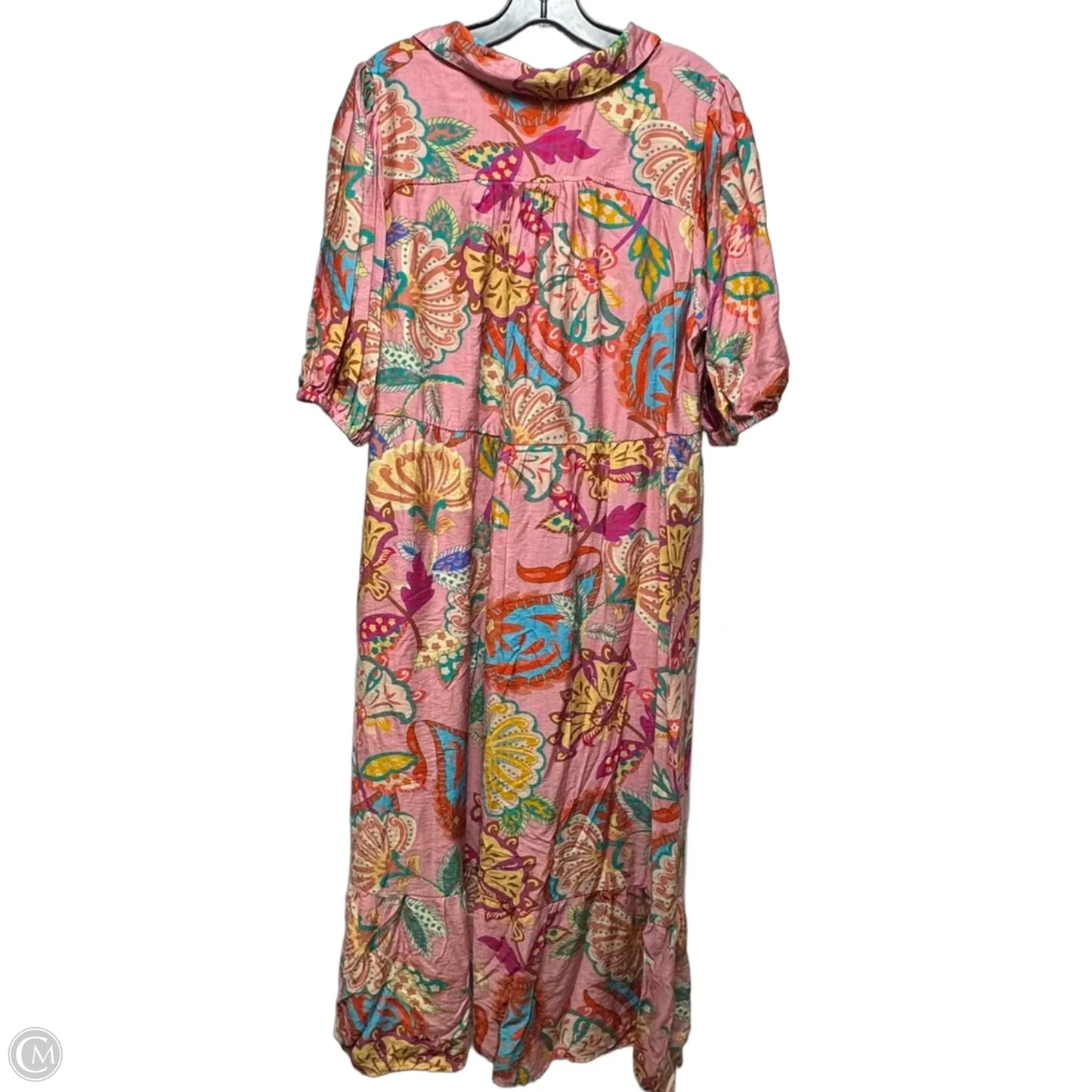 Dress Casual Midi By Umgee In Floral Print, Size: L