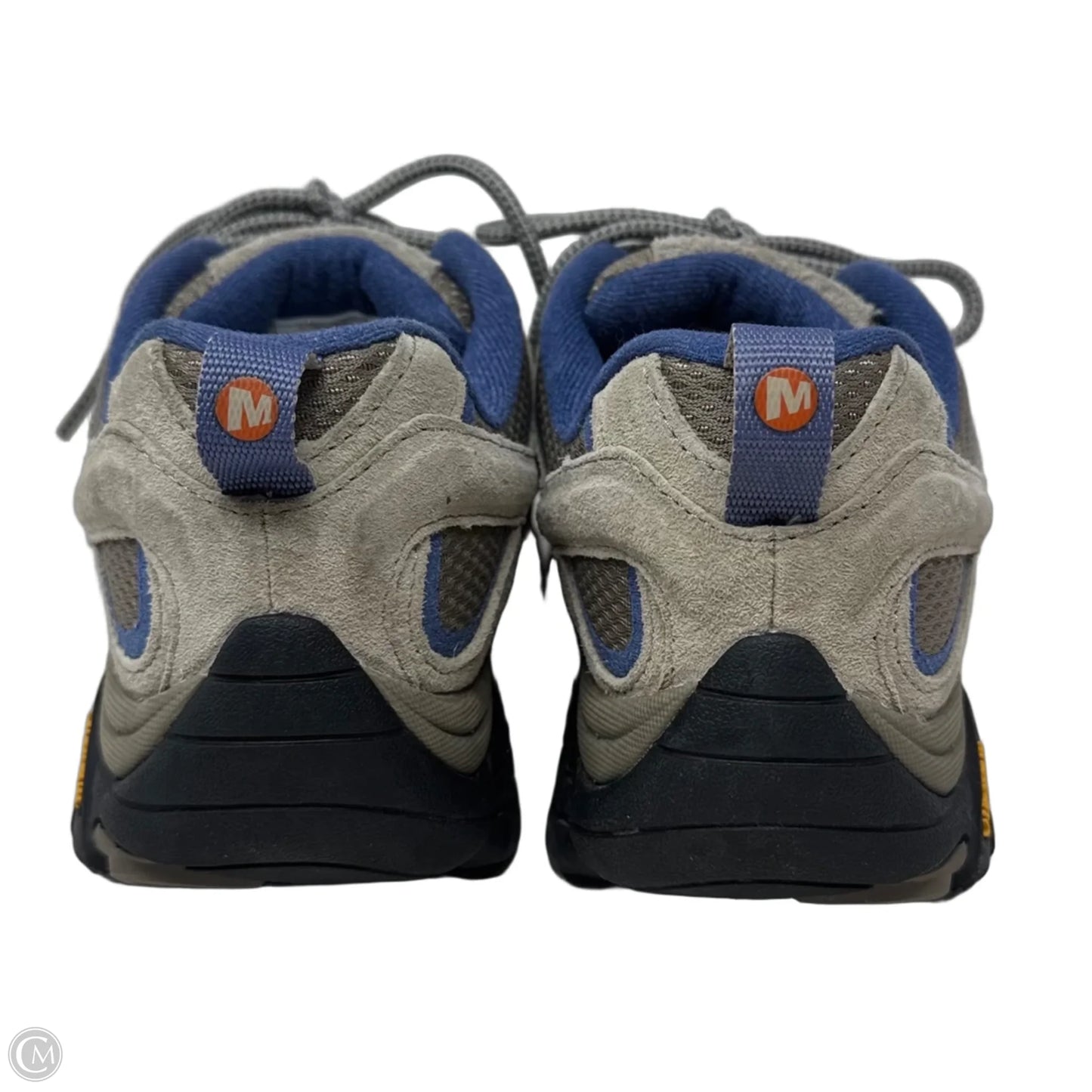 Moab Shoes Athletic By Merrell In Blue & Grey, Size: 9