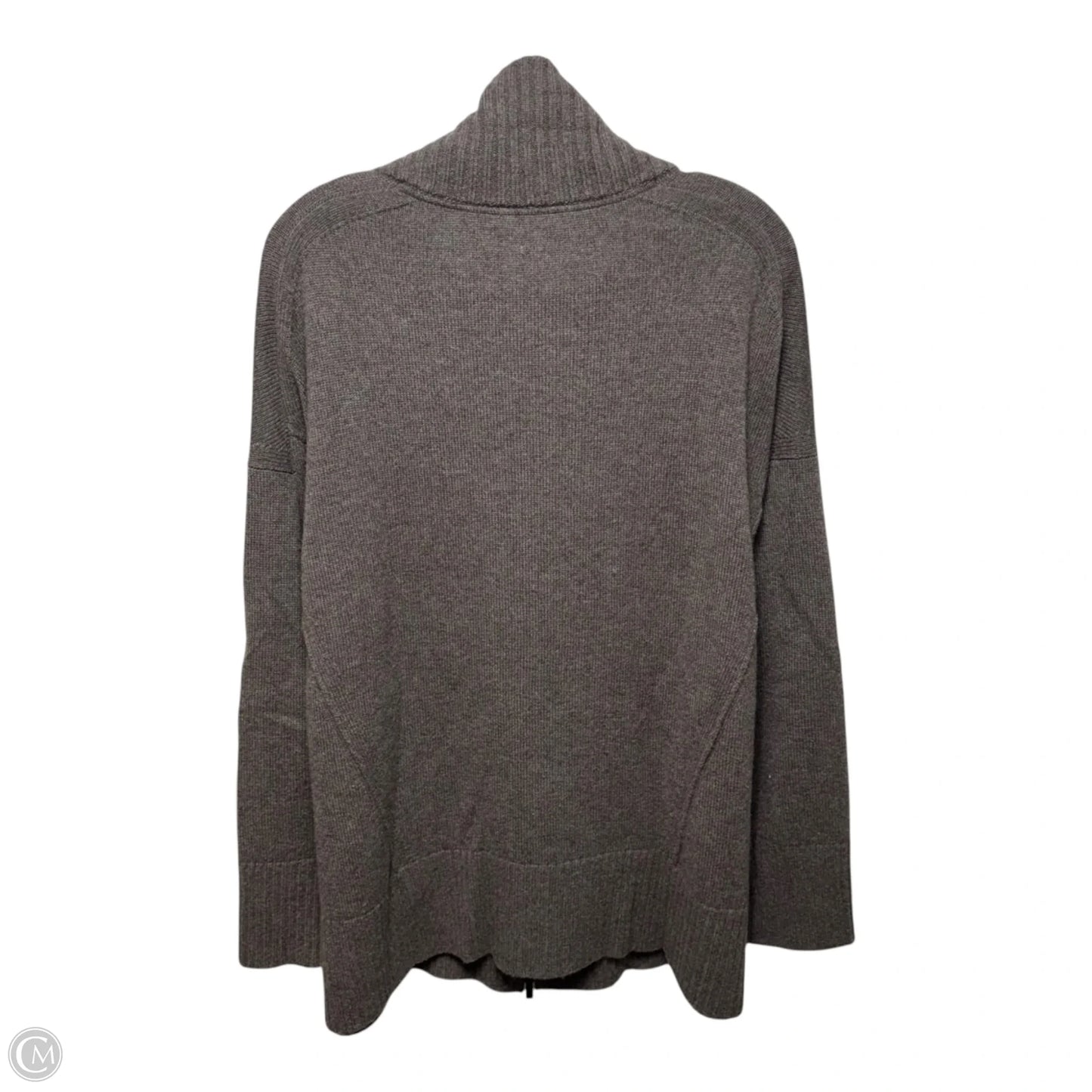 Sweater Cashmere Designer By Lafayette 148 In Brown, Size: M