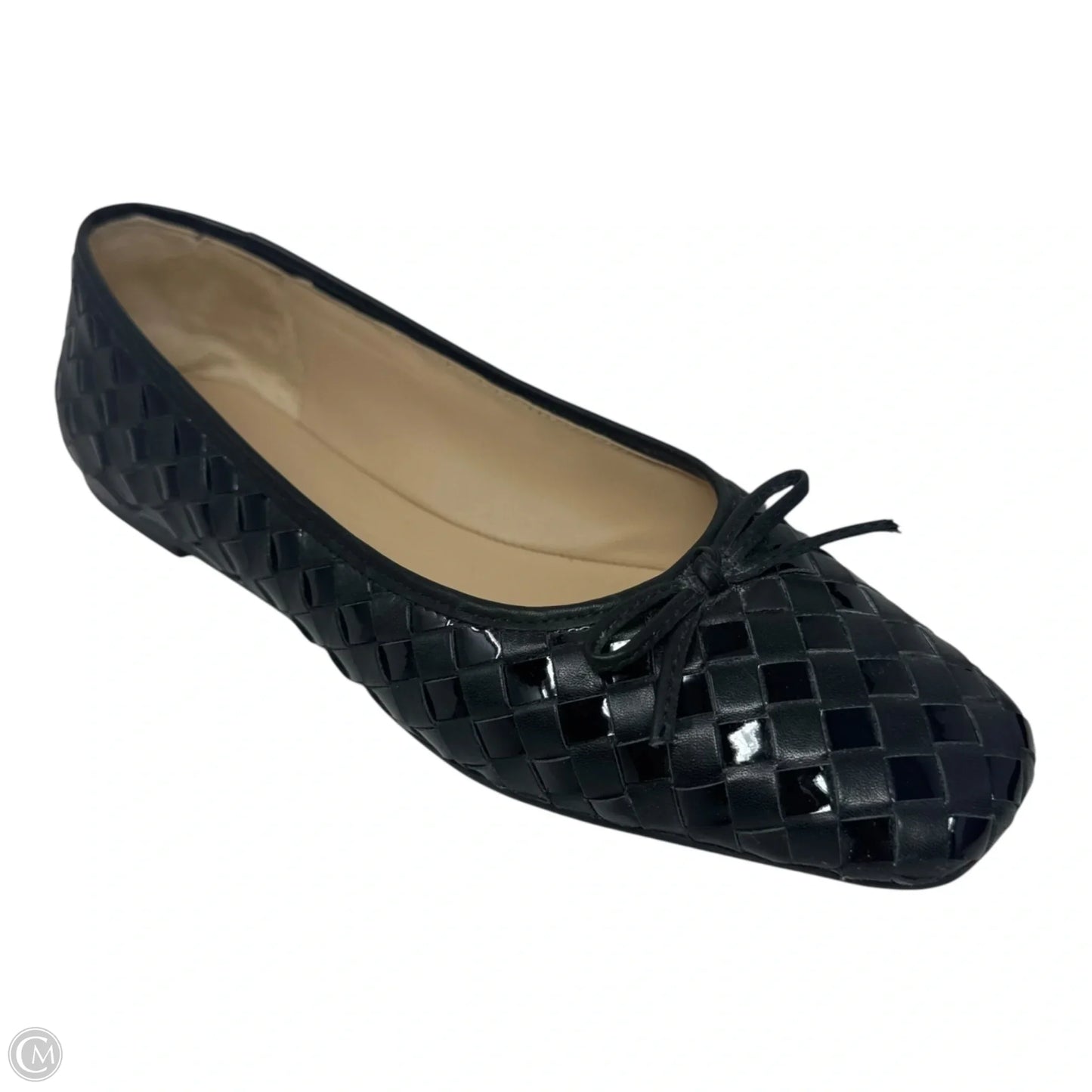 Woven Shoes Flats By Bernardo In Black, Size: 8.5