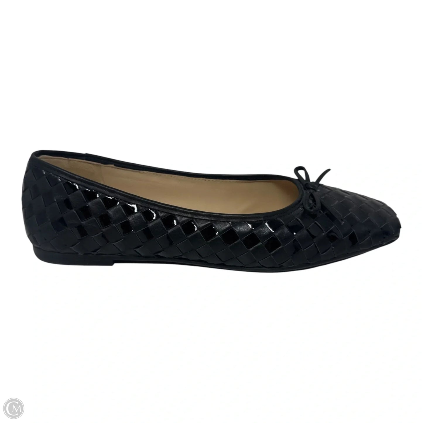 Woven Shoes Flats By Bernardo In Black, Size: 8.5