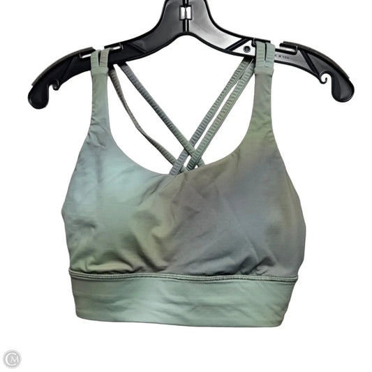 Athletic Bra By Lululemon In Ombre Print, Size: 10