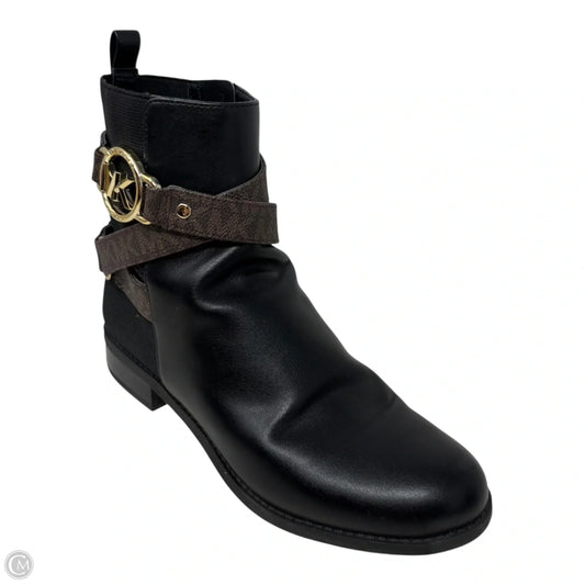 Boots Ankle Flats By Michael By Michael Kors In Black, Size: 7