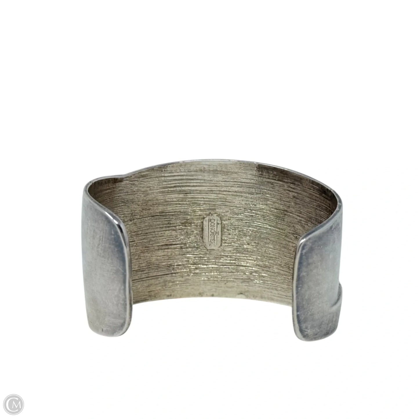 Silver Tone Cuff Bracelet By Doncaster