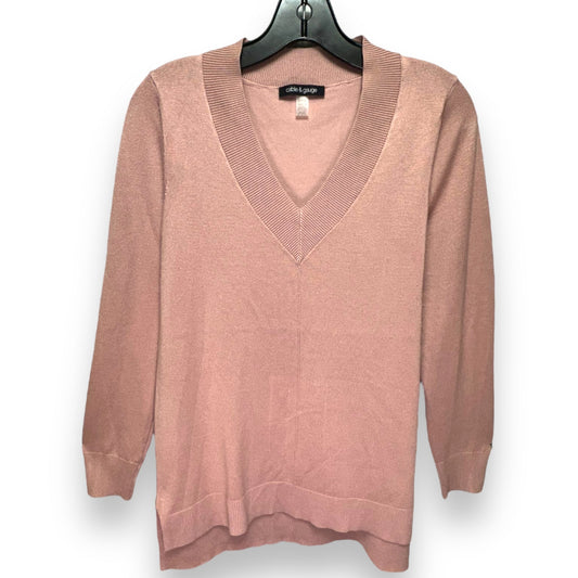 Sweater By Cable & Gauge In Mauve, Size: S