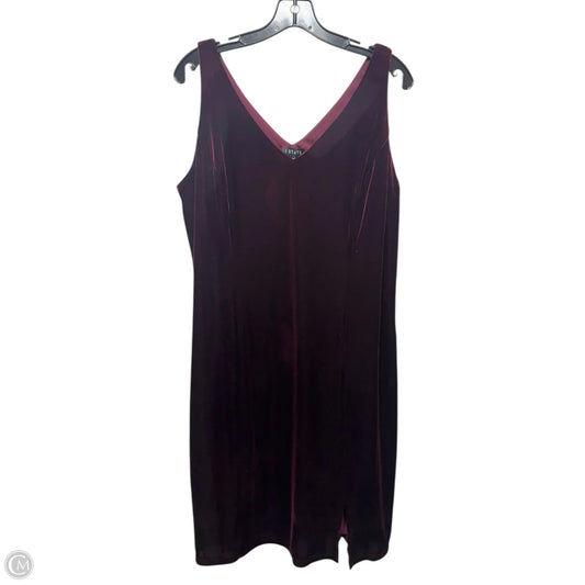 Velvet Dress Party Midi By 1.state In Red, Size: 14