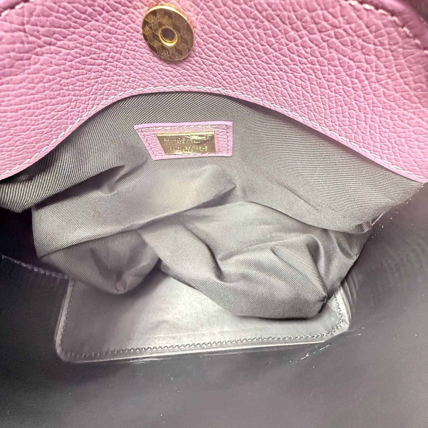 Made In Italy Leather Trim Woven Tote By Viola Casstellani Size: Medium