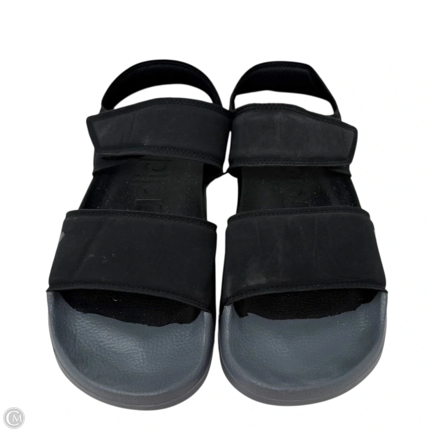 Sandals Flats By Adidas In Black, Size: 7