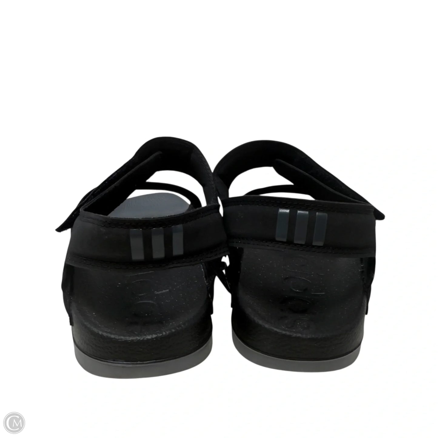 Sandals Flats By Adidas In Black, Size: 7