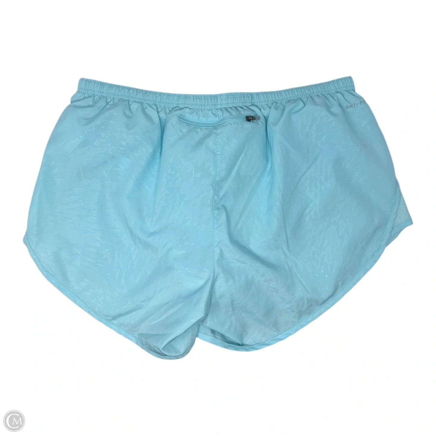 Athletic Shorts By Nike Apparel In Aqua, Size: Xl