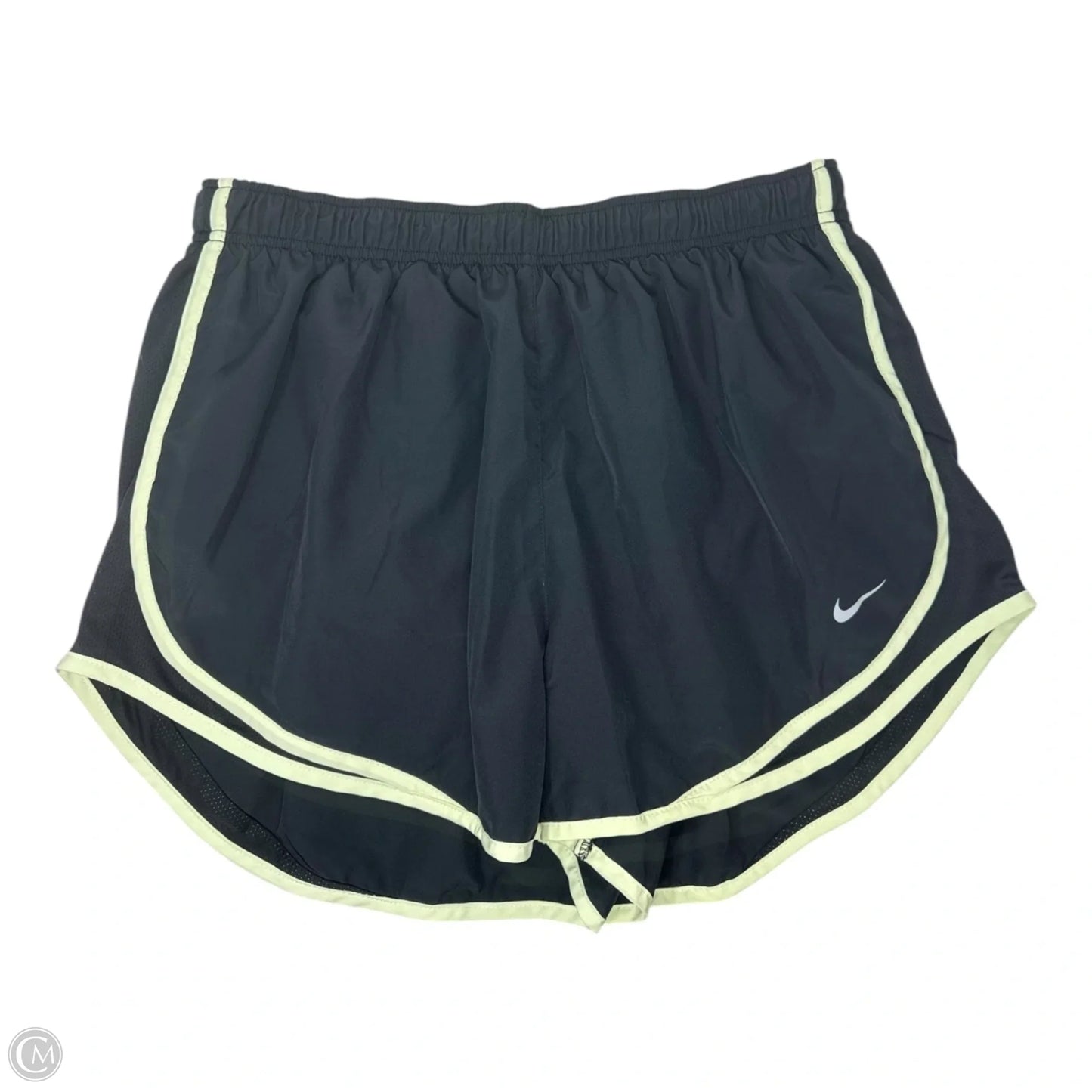 Athletic Shorts By Nike Apparel In Black & Green, Size: Xl