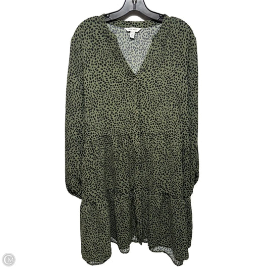 Dress Casual Short By Nine West Apparel In Green, Size: Xl