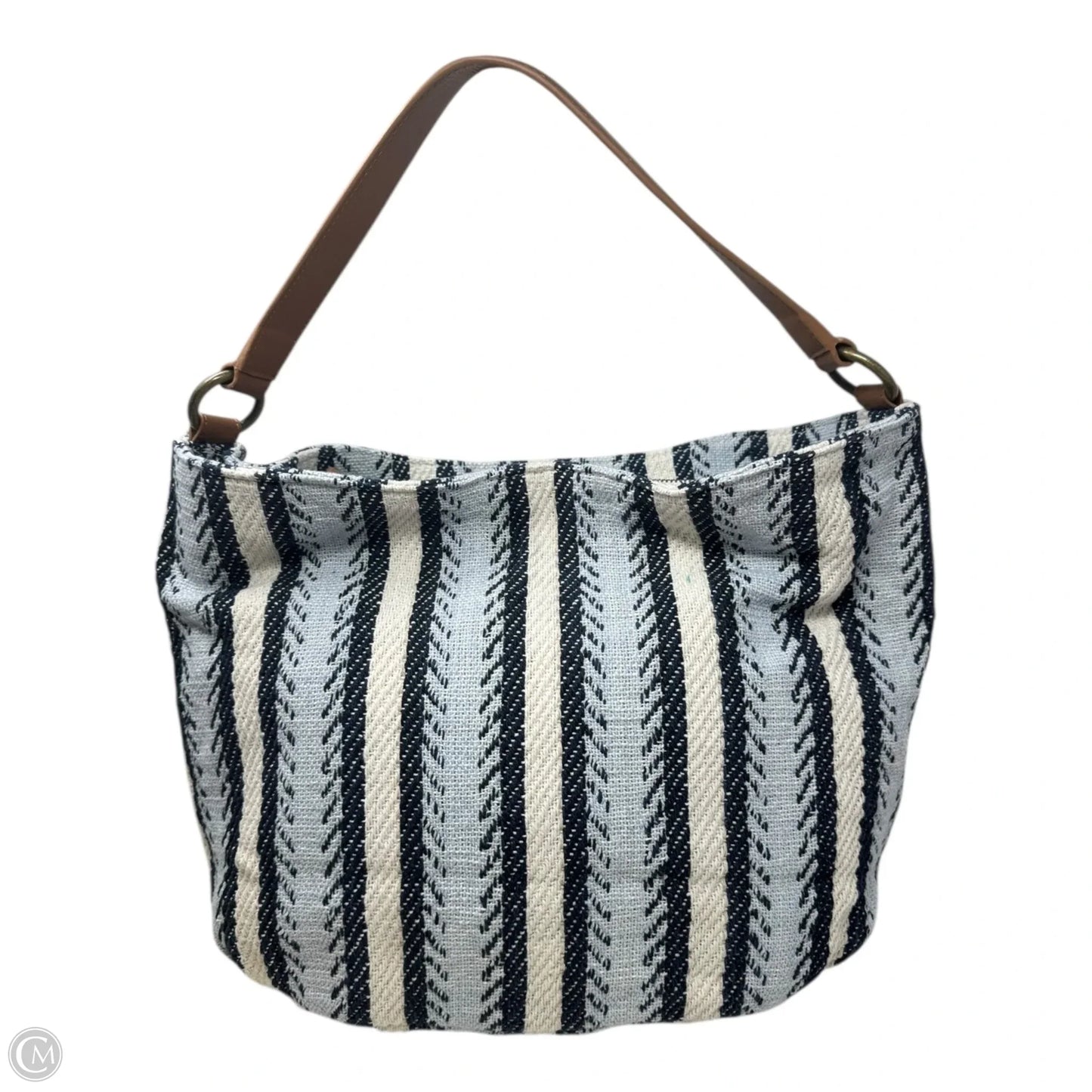 Woven Tote Handbag By Coldwater Creek, Size: Medium