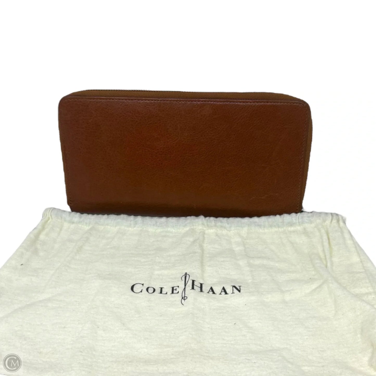 Clutch Leather By Cole-haan, Size: Large