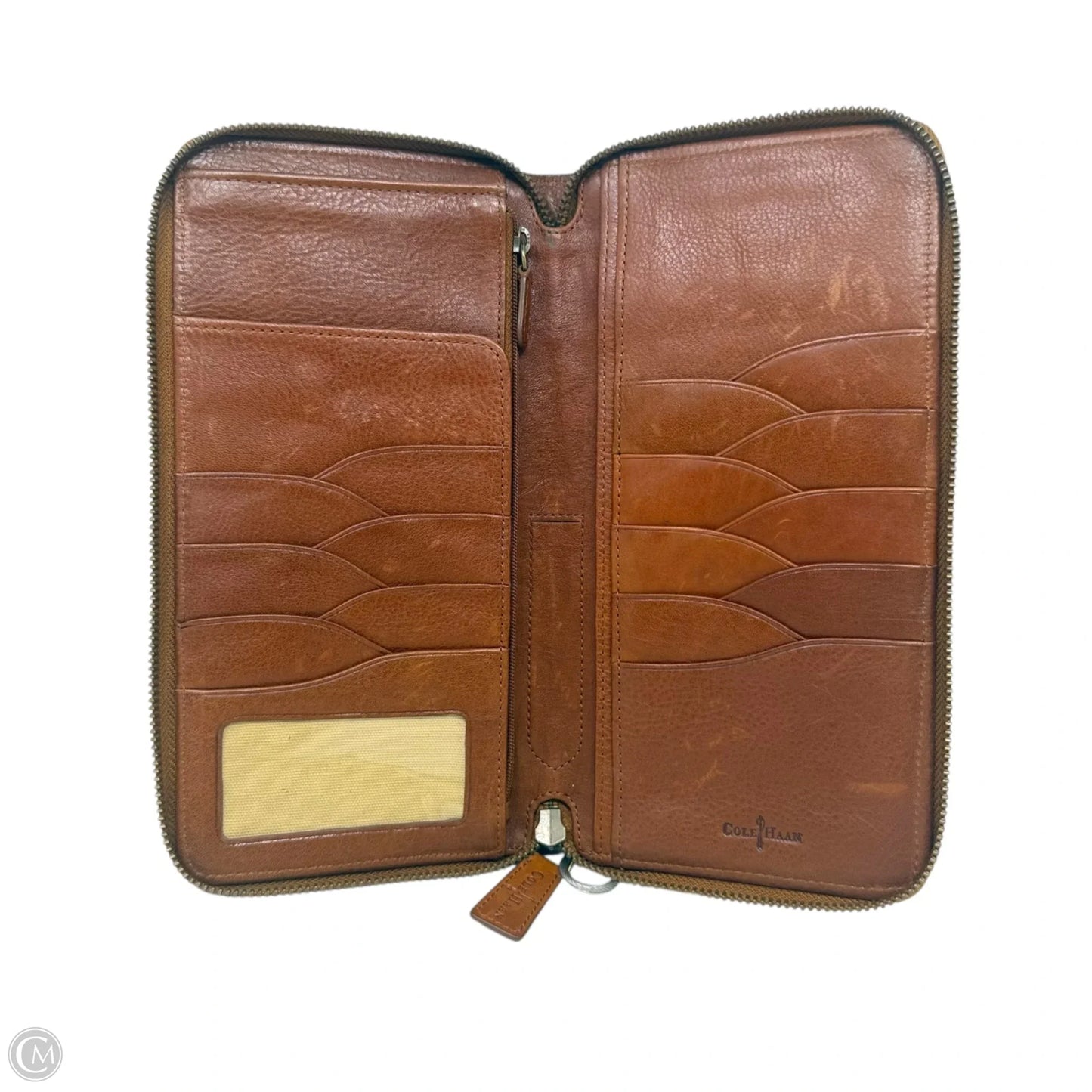 Clutch Leather By Cole-haan, Size: Large