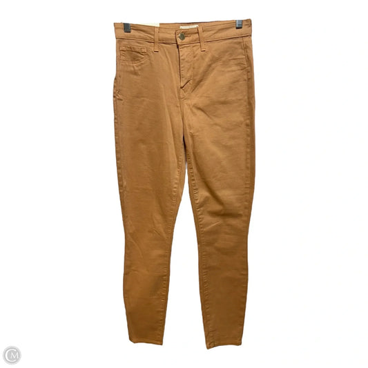Margot High Rise Skinny Jeans By L Agence In Tan, Size: 2