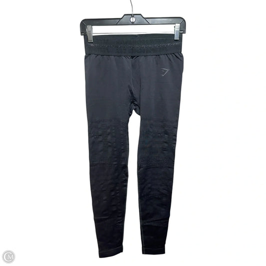 Athletic Leggings By Gym Shark In Black, Size: M