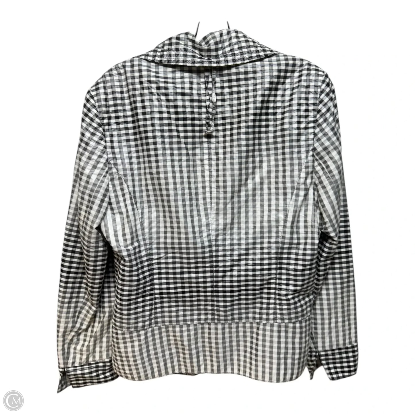 Blazer By Basler In Checkered Pattern, Size: 16
