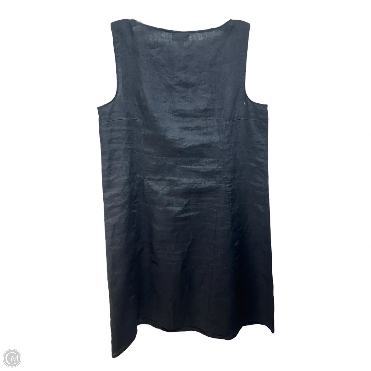 Linen Dress Casual Midi By J. Jill In Black, Size: S