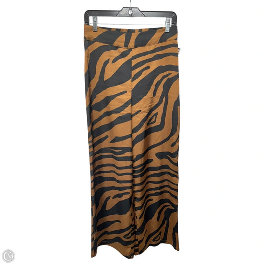 Tiger Pants Wide Leg By Rachel Zoe In Animal Print, Size: S