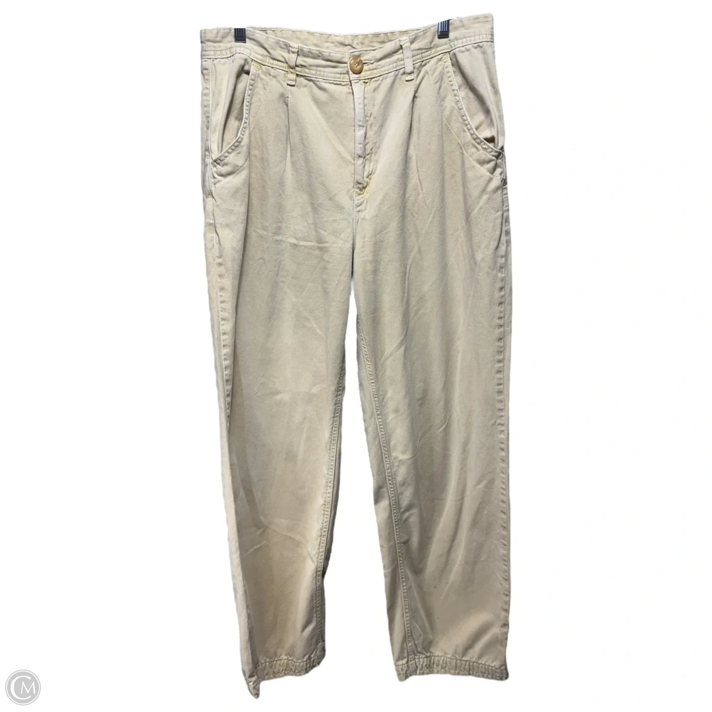 Addy Chino Pants By Free People In Yellow, Size: 12