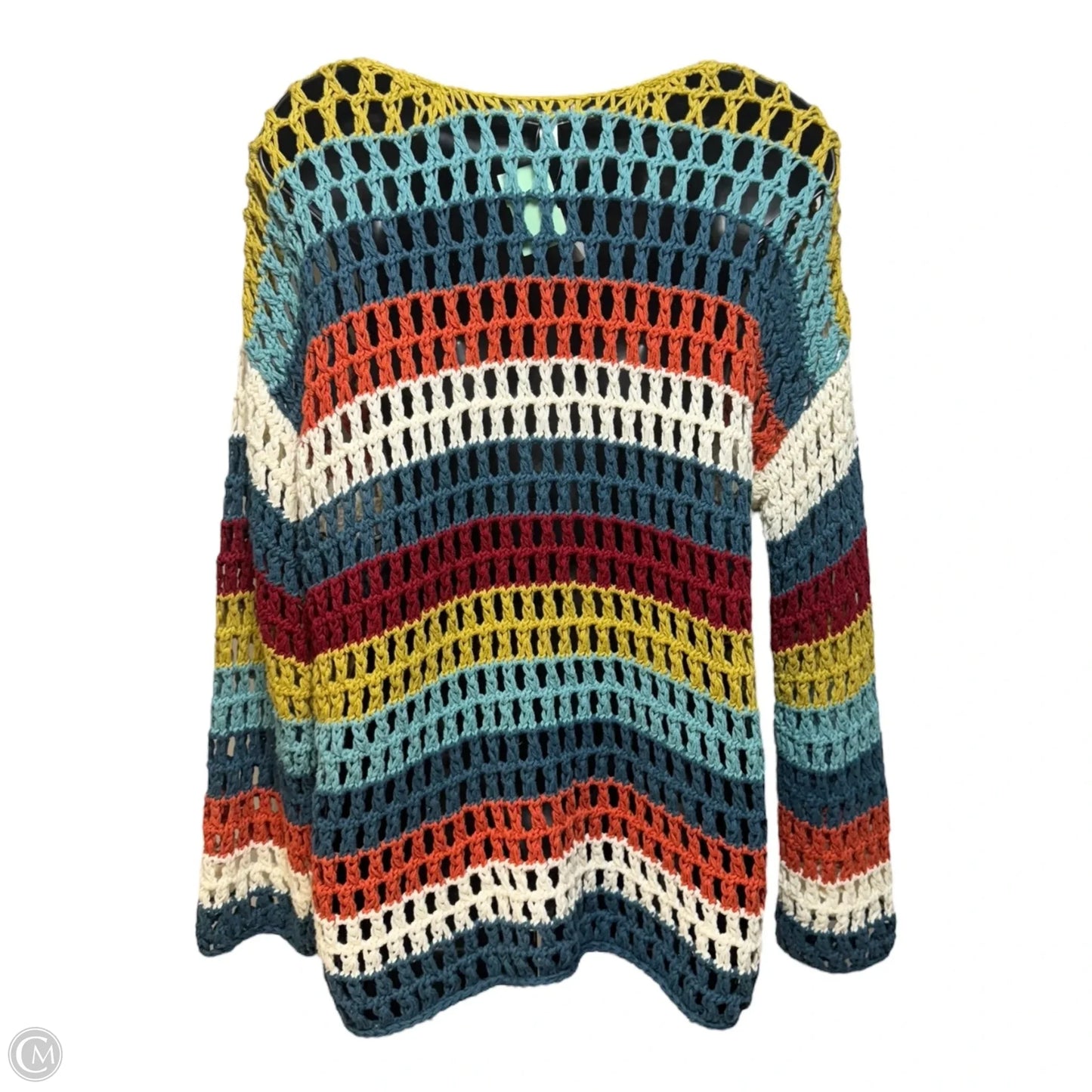 Open Knit Sweater By Johnny Was In Multi-colored, Size: S