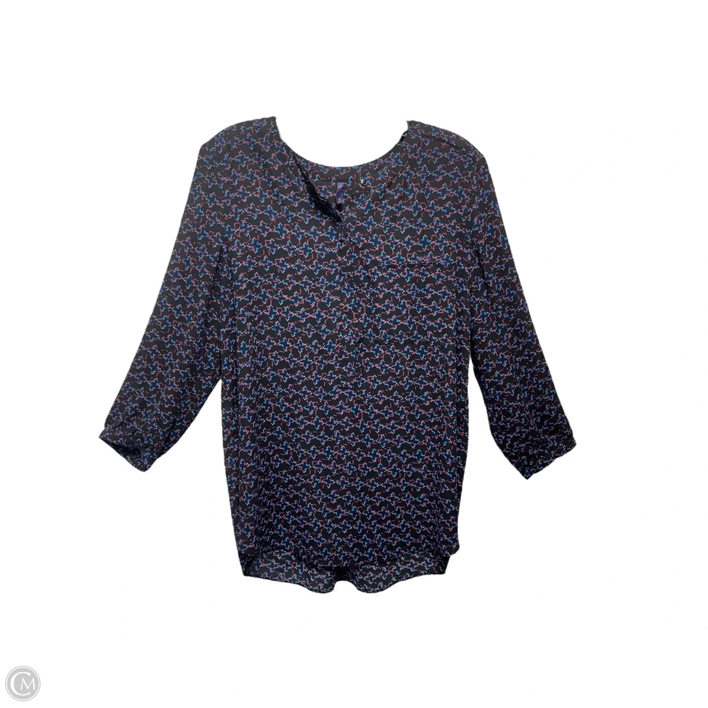 Top Long Sleeve By Not Your Daughters Jeans In Multi-colored, Size: M