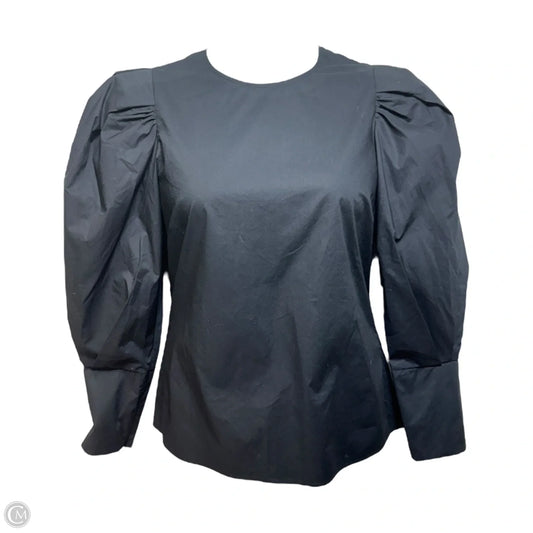Top Long Sleeve Designer By Rebecca Minkoff In Black, Size: L