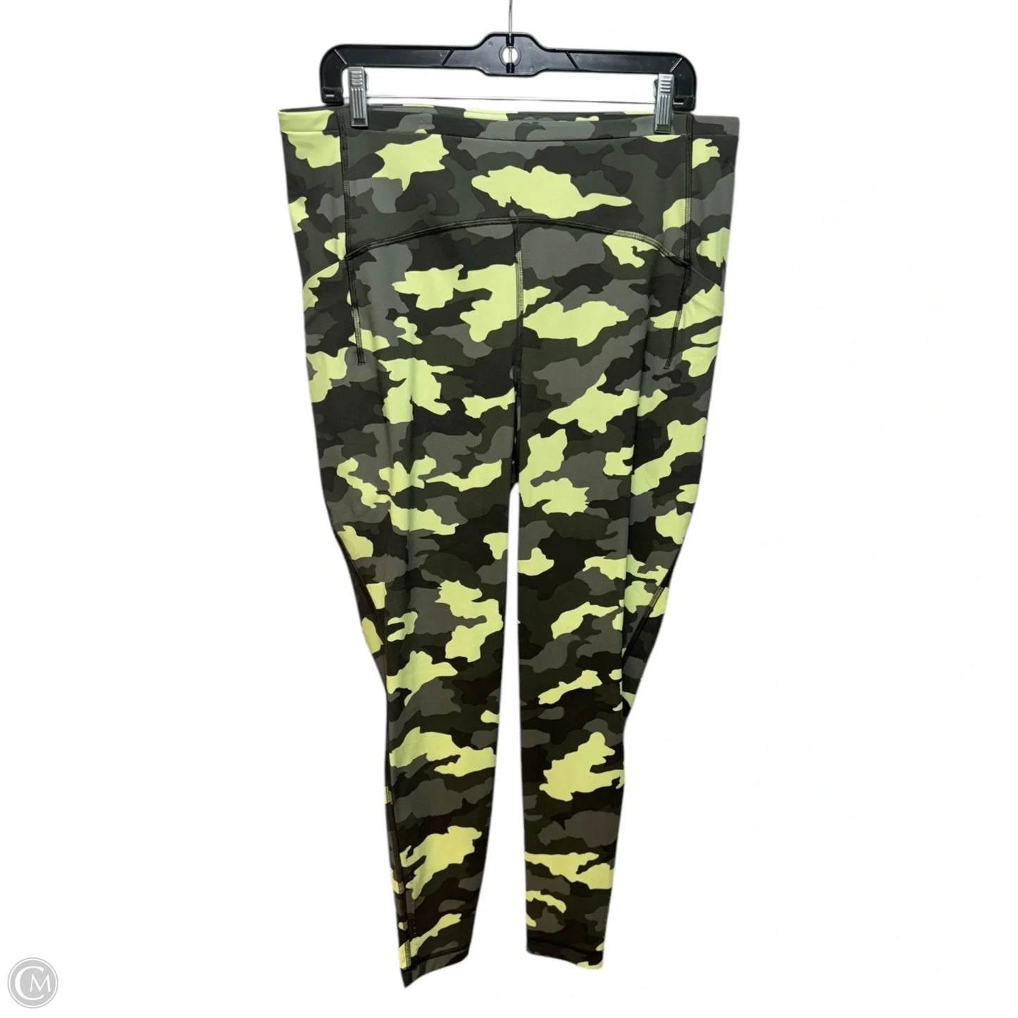 Athletic Leggings By Lululemon In Camouflage Print, Size: 14