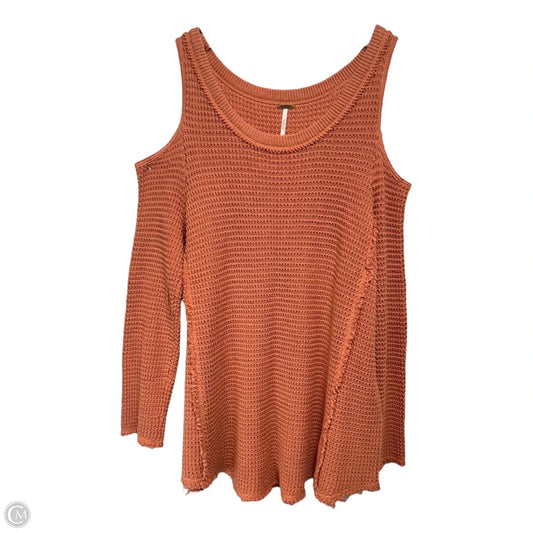 Sunrise Sunset Cold Shoulder Thermal Sweater By Free People In Bisque, Size: L