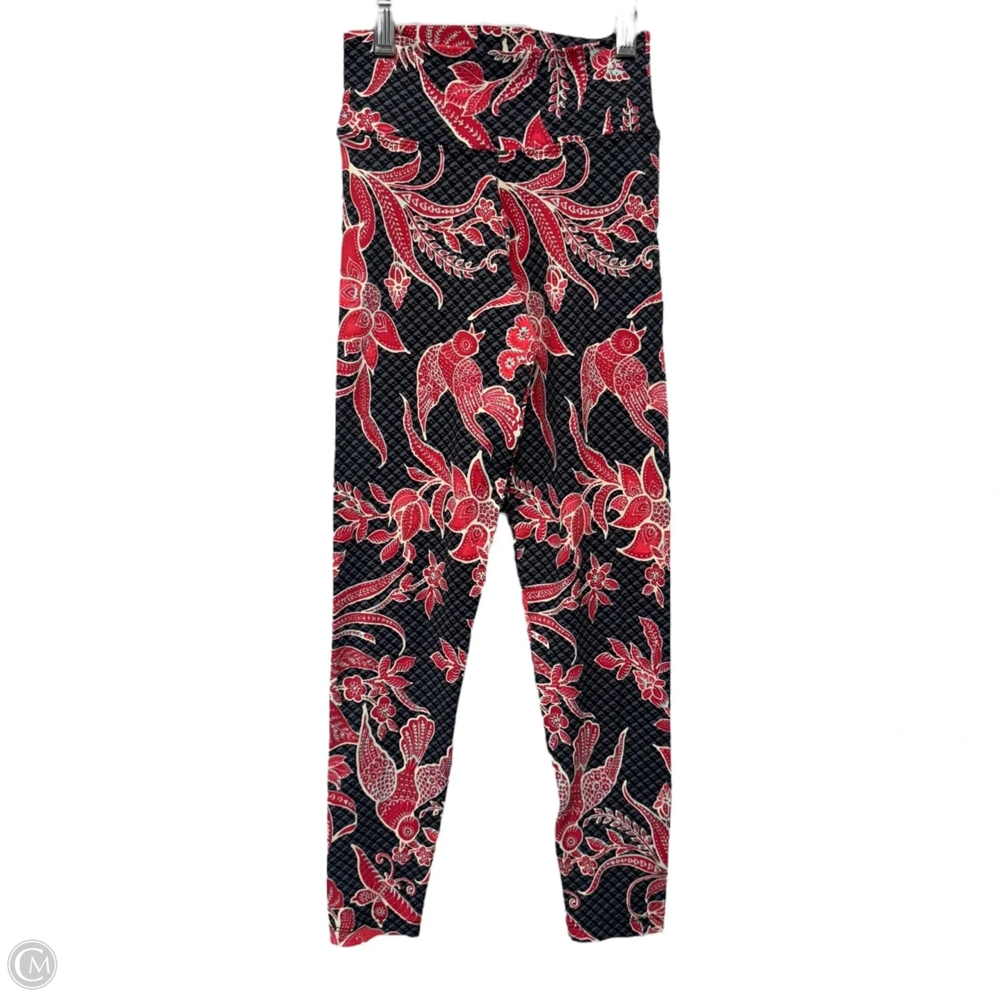 Athletic Leggings By Liquido In Floral Print, Size: S