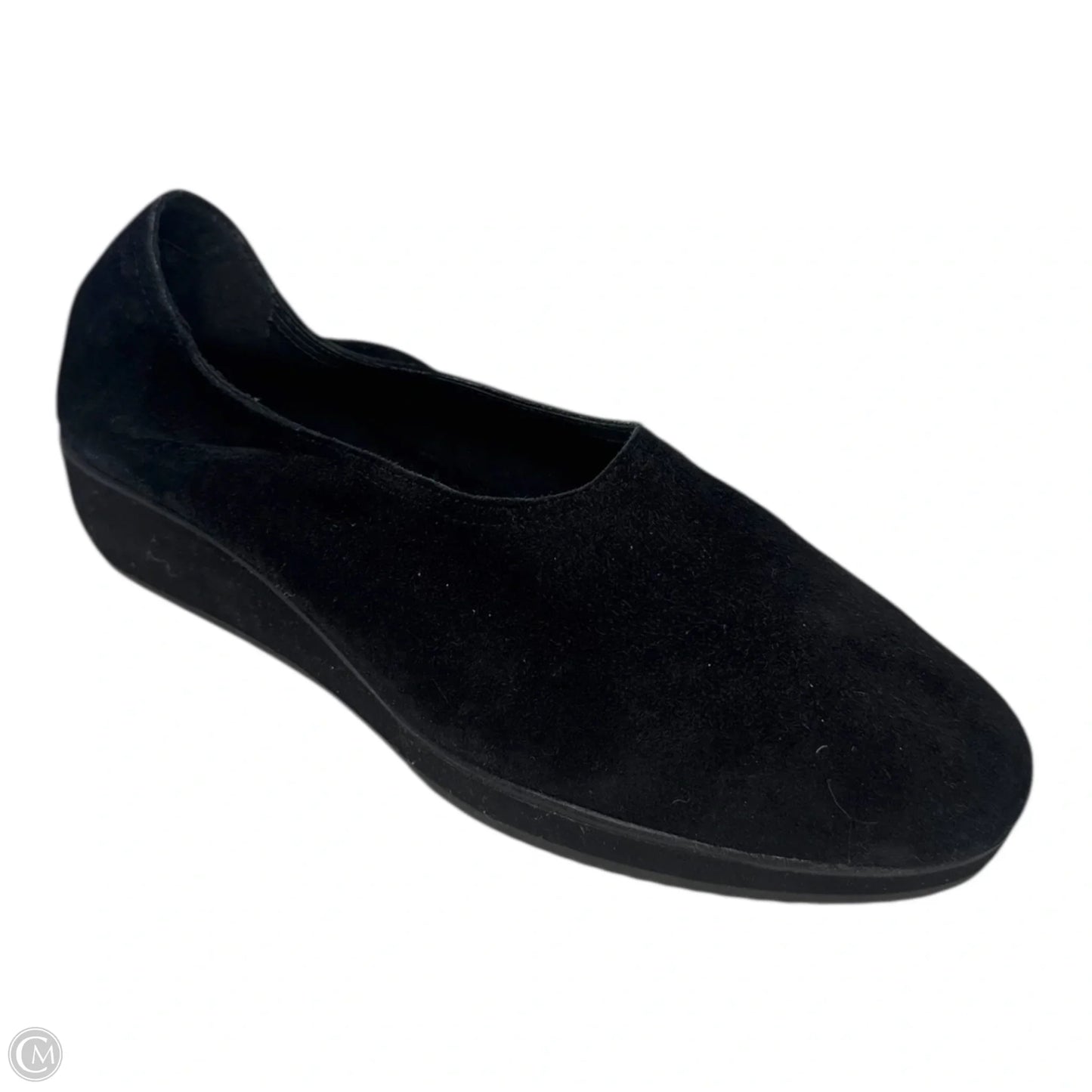 Humor Wedge Ballet Flats By Eileen Fisher In Black, Size: 8.5
