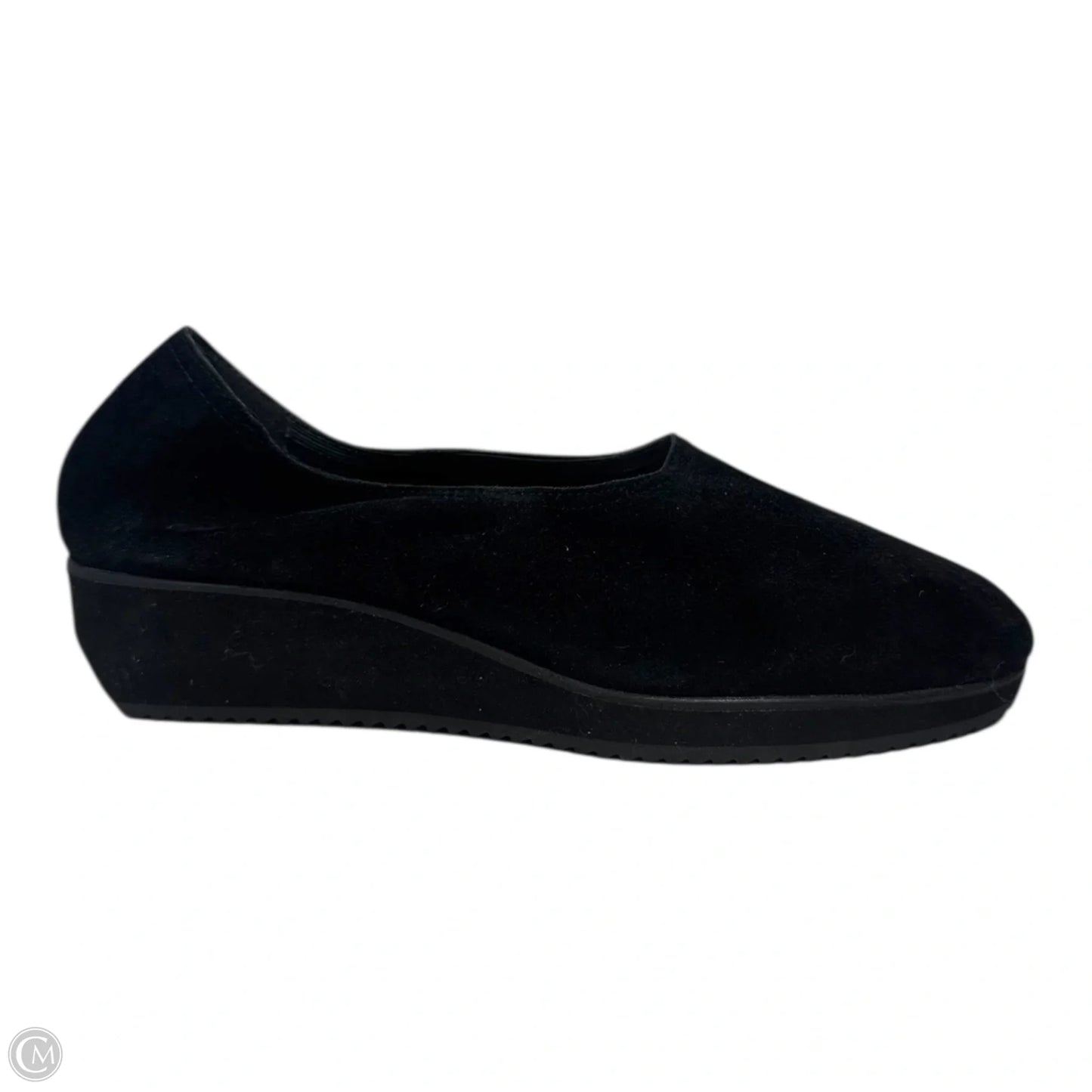 Humor Wedge Ballet Flats By Eileen Fisher In Black, Size: 8.5