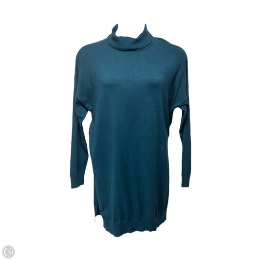 Sweater By Eileen Fisher In Teal, Size: L