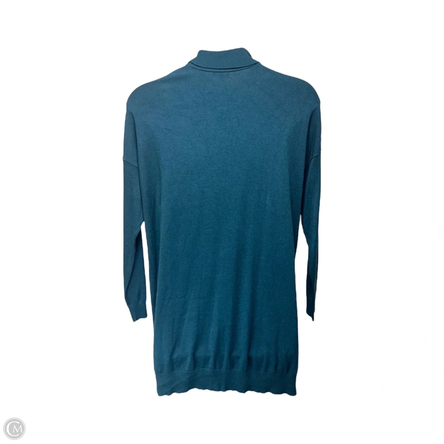 Sweater By Eileen Fisher In Teal, Size: L