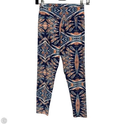 Athletic Leggings By Liquido In Multi-colored, Size: L