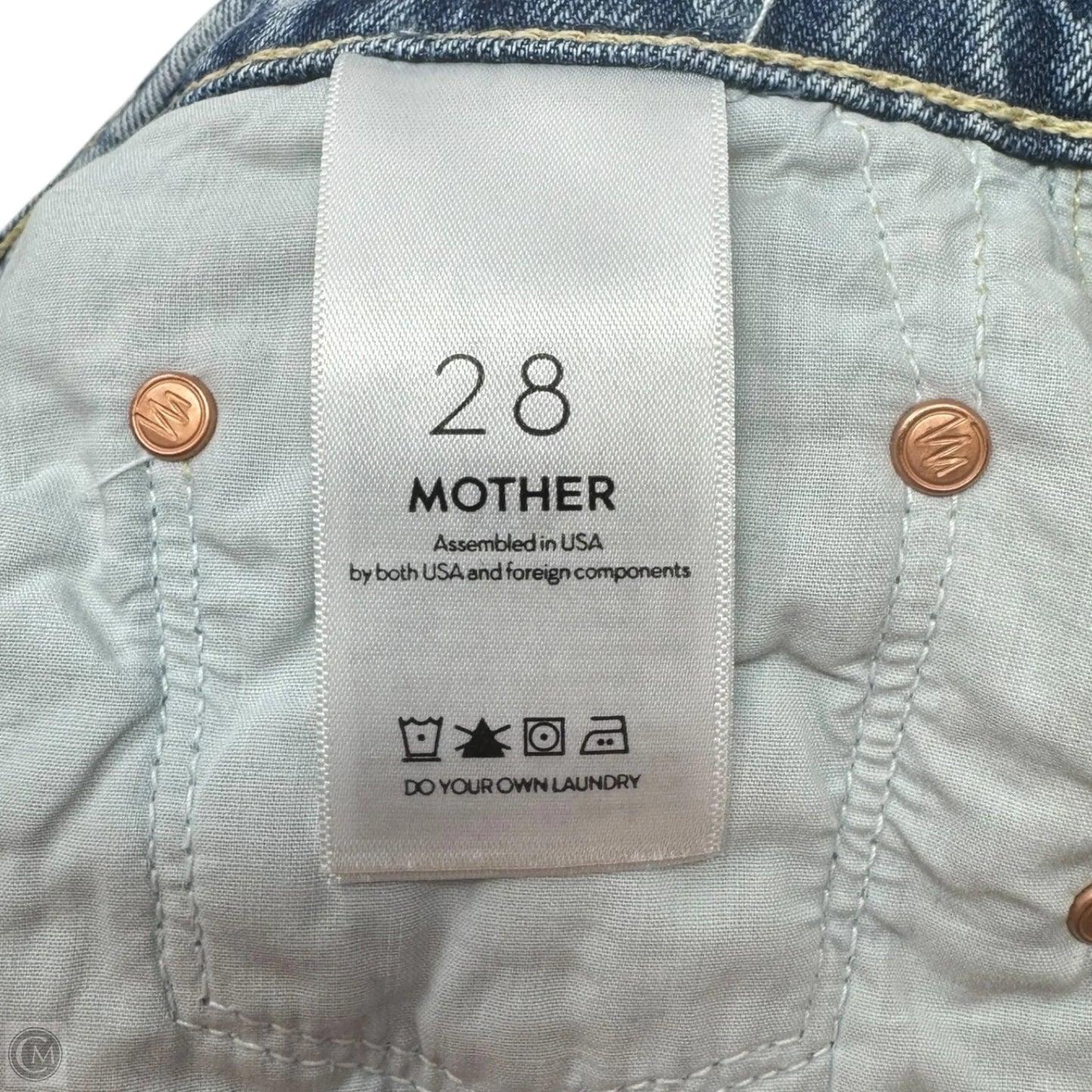 The Trickster Short Fray Shorts By Mother In Win Some Lose Some Denim, Size: 0