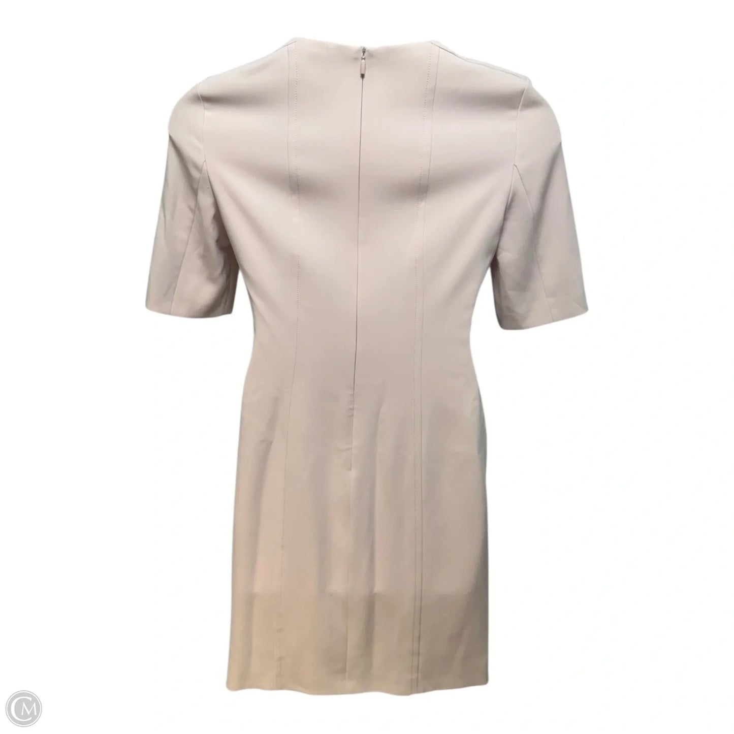 Pleated Dress Casual Short By Hugo Boss In Peach, Size: 8