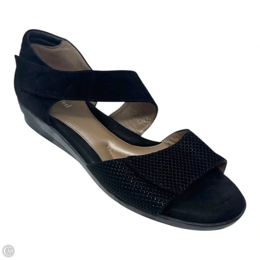 Dita Sandals Flats By Beautifeel In Black, Size: 11