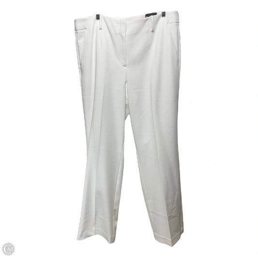 Pants Dress By Talbots In White, Size: 16
