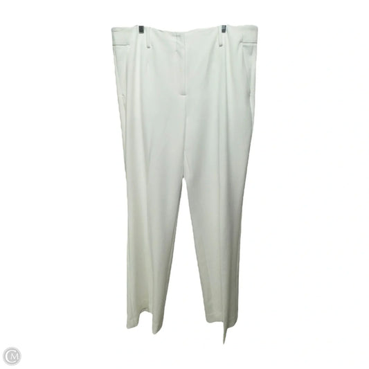 Pants Dress By Talbots In White, Size: 16