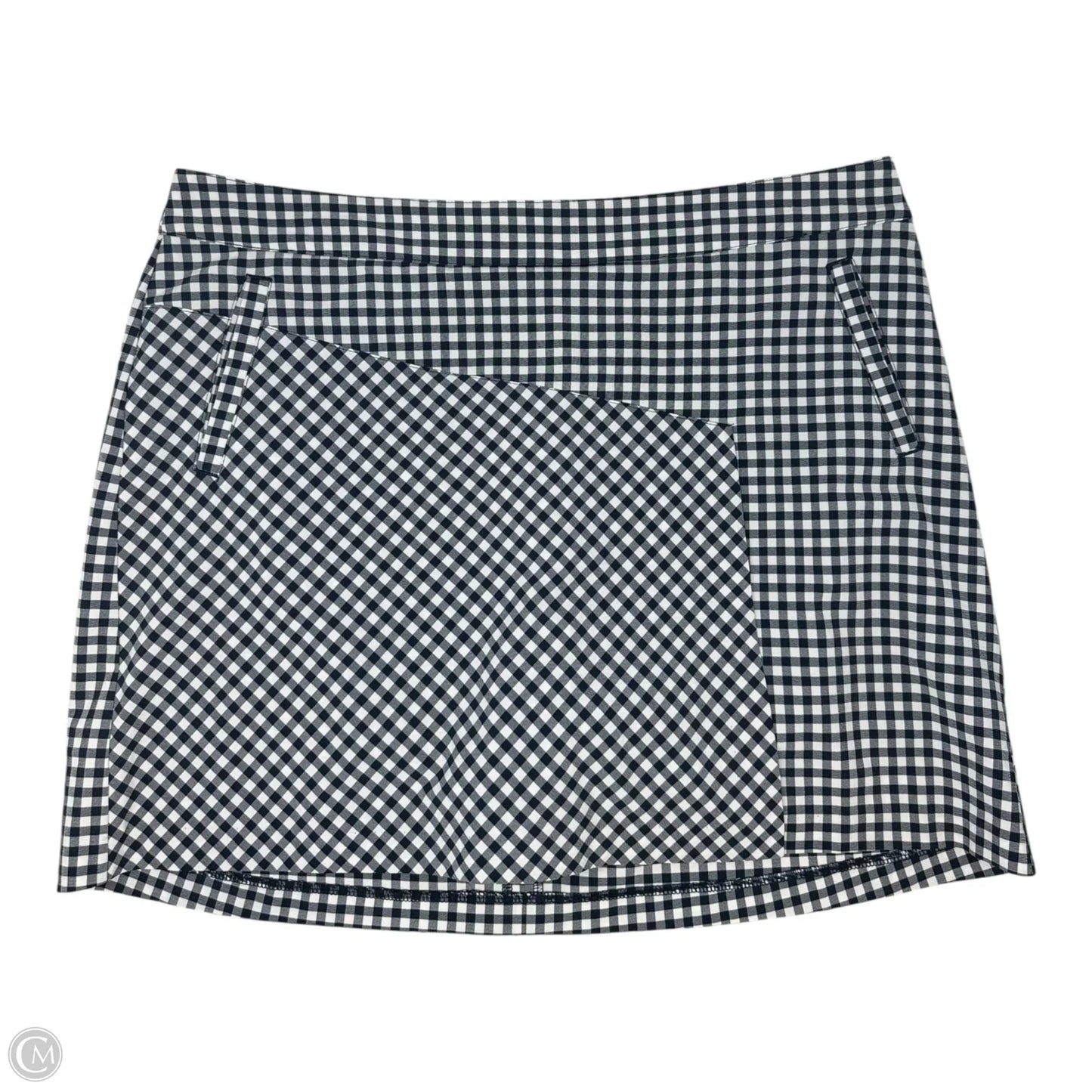 Athletic Skirt By Lady Hagen In Checkered Pattern, Size: 12