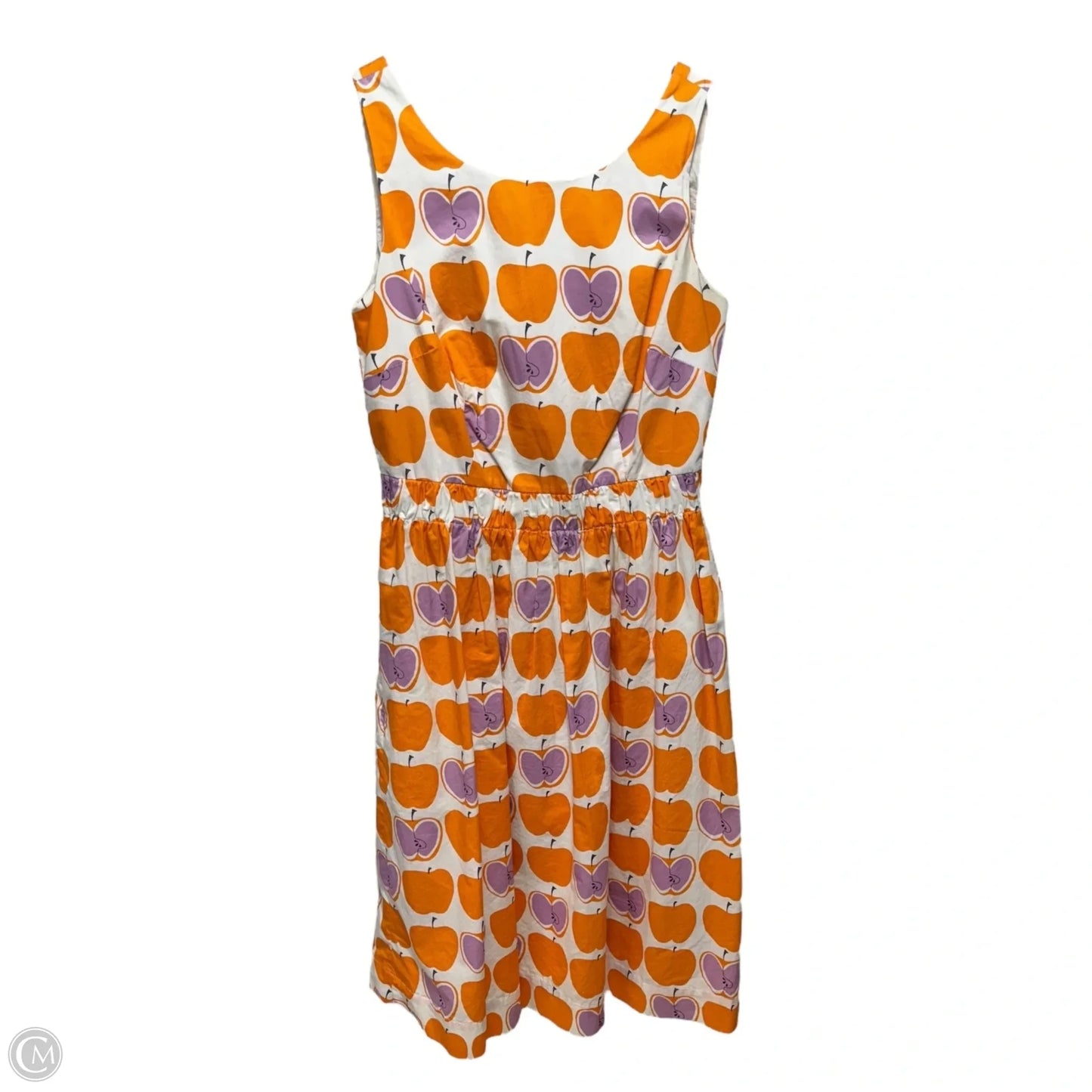 Beatrice Apple Dress Casual Midi By Boden In Orange, Size: 6