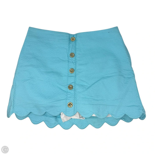 Skirt Designer By Lilly Pulitzer In Aqua, Size: 10
