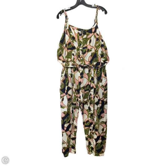 Jumpsuit By Love In Multi-colored, Size: 3x