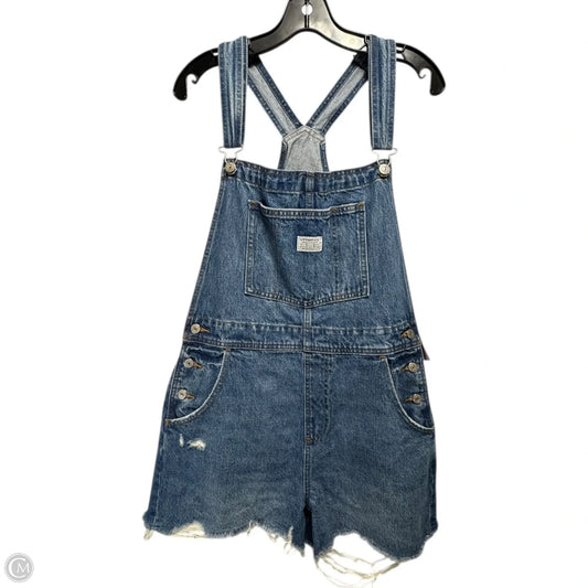 Romper By Levis In Blue Denim, Size: L