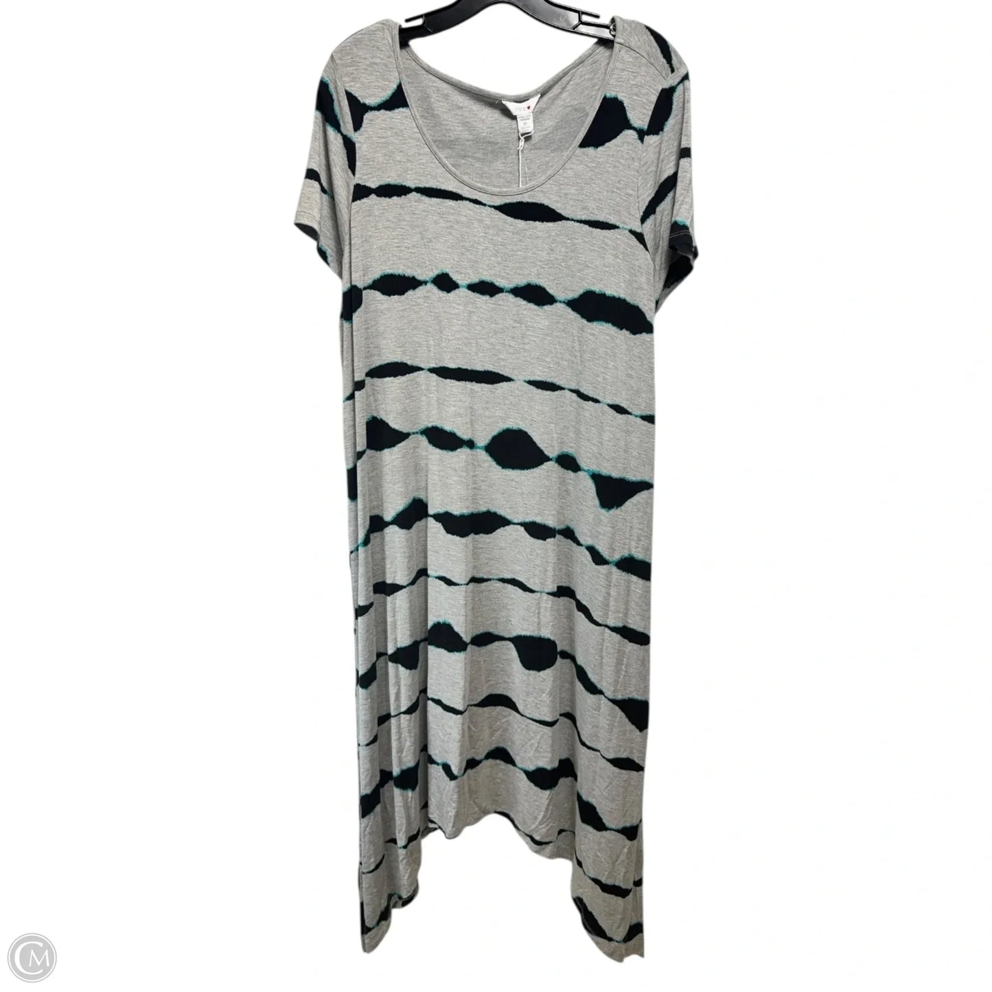 Dress Casual Maxi By Intro In Striped Pattern, Size: 1x