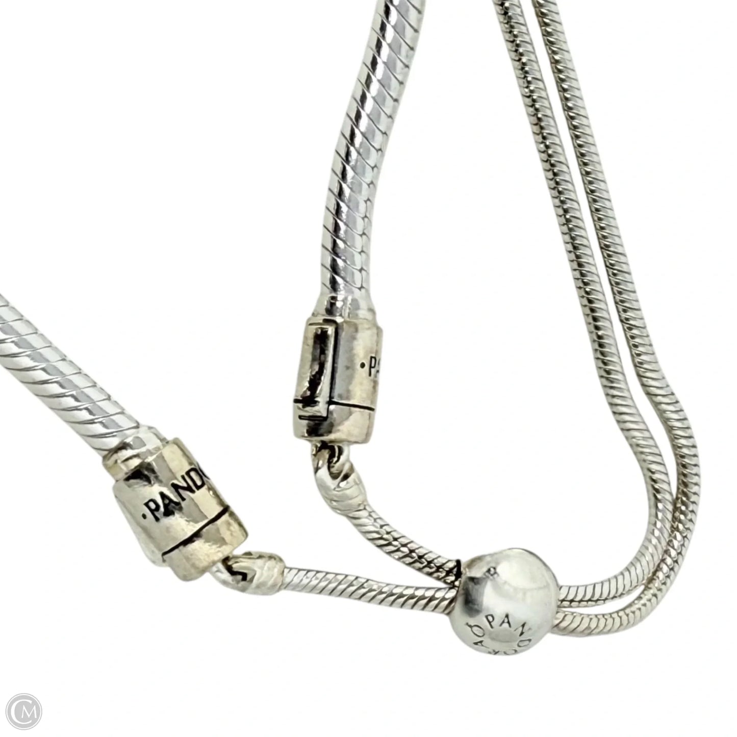 Pandora Moments Snake Chain Slider Bracelet Sterling Silver By Pandora